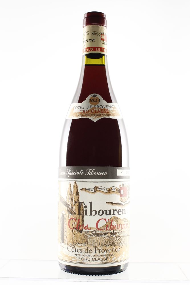 COTES DE PROVENCE CUVEE TIBOUREN ROUGE 2023　＜赤＞